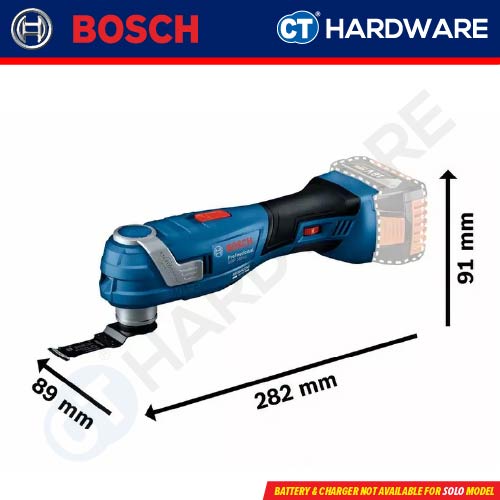 Bosch GOP 185-LI SOLO Professional Cordless Multi-Cutter 18V [06018G2080 | GOP185LISOLO]