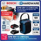 Bosch PRO GPB 18V-1 C Cordless Bluetooth Speaker 18V 06014A7080 (Body Only | 1-Battery)