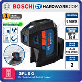 Bosch PRO GPL 5 G Green 5-Point Laser 30m [0601066P00]
