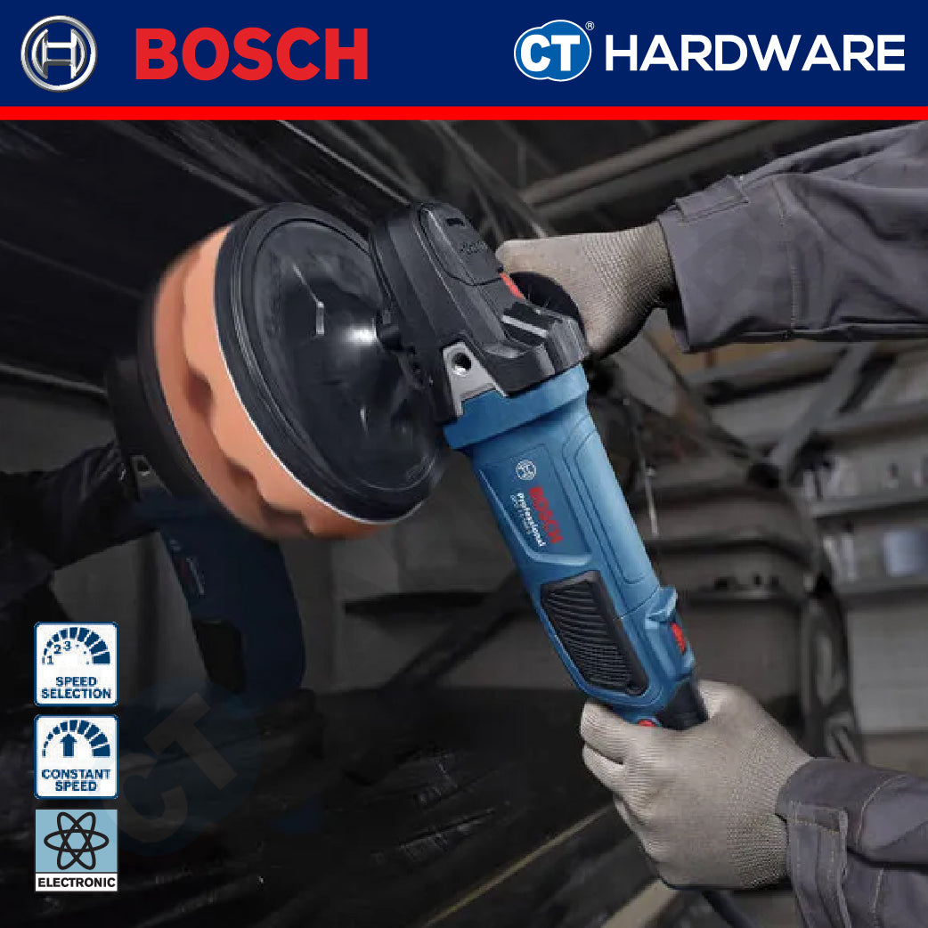 Bosch GPO11180S Corded Polisher 7" 180MM | 1100W | 14M | 900-3800RPM