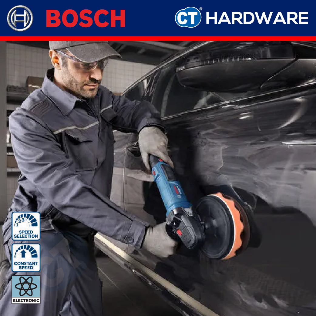 Bosch GPO11180S Corded Polisher 7" 180MM | 1100W | 14M | 900-3800RPM