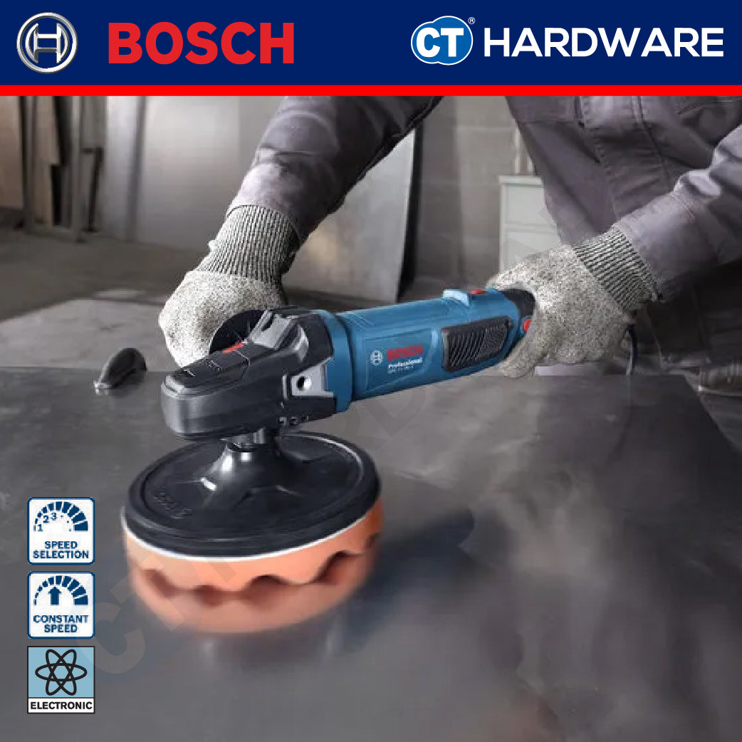 Bosch GPO11180S Corded Polisher 7" 180MM | 1100W | 14M | 900-3800RPM