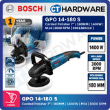 Bosch GPO 14-180 S Corded Polisher 7" 180MM Polishing Works Car Detailing GPO14180S