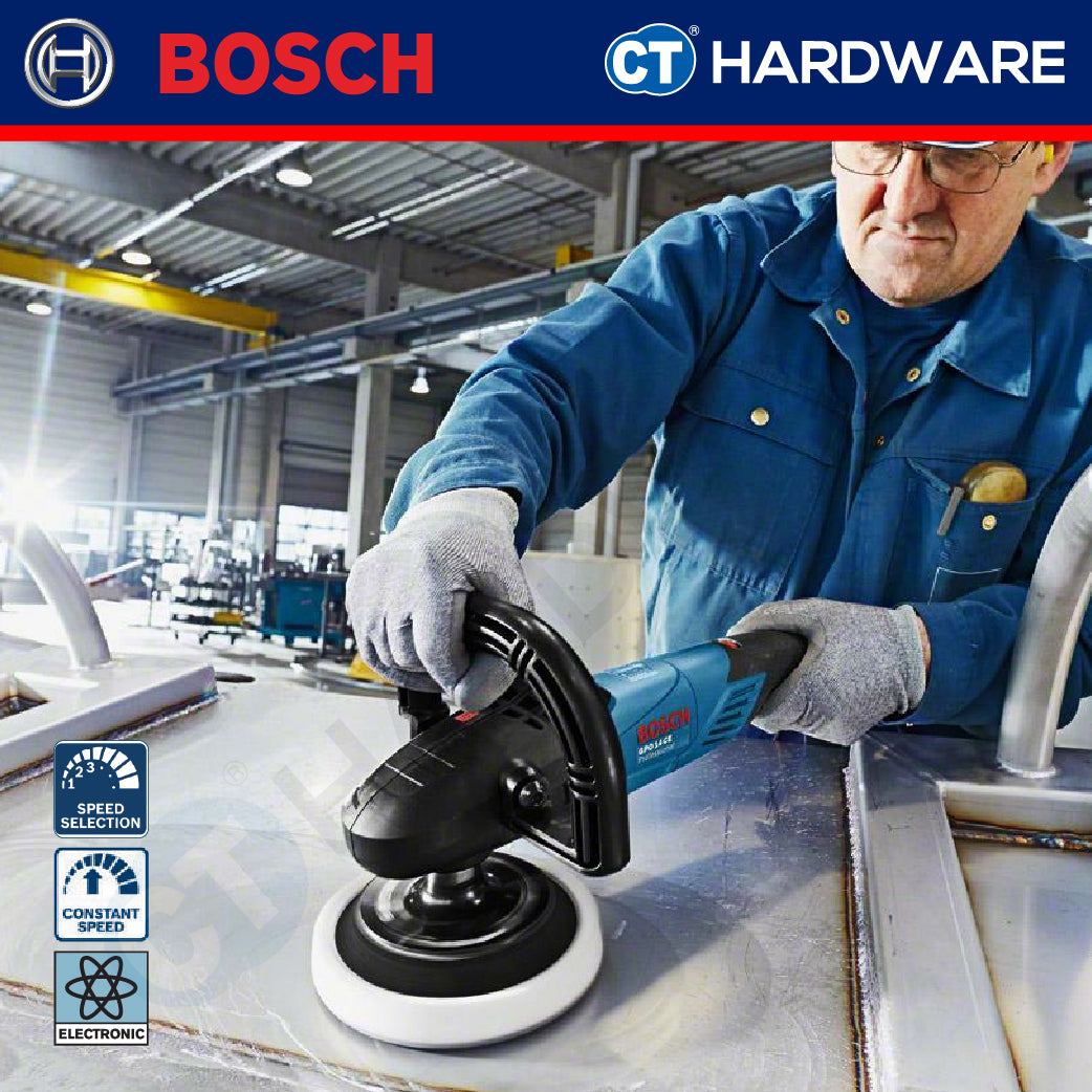 Bosch GPO 14-180 S Corded Polisher 7" 180MM Polishing Works Car Detailing GPO14180S