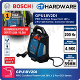 Bosch PRO GPU18V2DI Cordless Concrete Vibrator Power Unit 2 x 18V Solo [06019P9000]