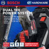 Bosch PRO GPU18V2DI Cordless Concrete Vibrator Power Unit 2 x 18V Solo [06019P9000]