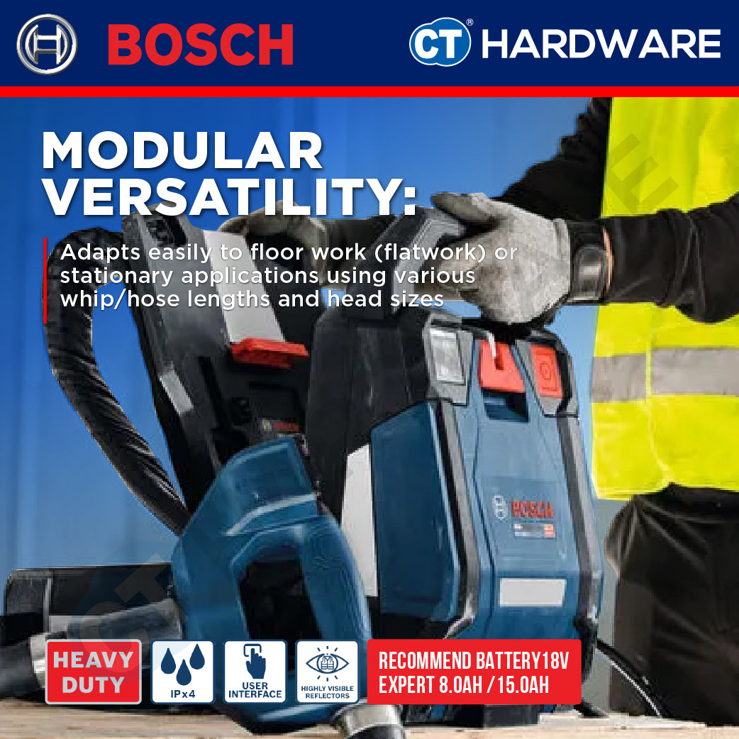 Bosch PRO GPU18V2DI Cordless Concrete Vibrator Power Unit 2 x 18V Solo [06019P9000]