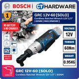 Bosch PRO GRC 12V-60 1/2 SN Cordless Ratchet Wrench 12V 06019N8580 (Body Only | 1-Battery)