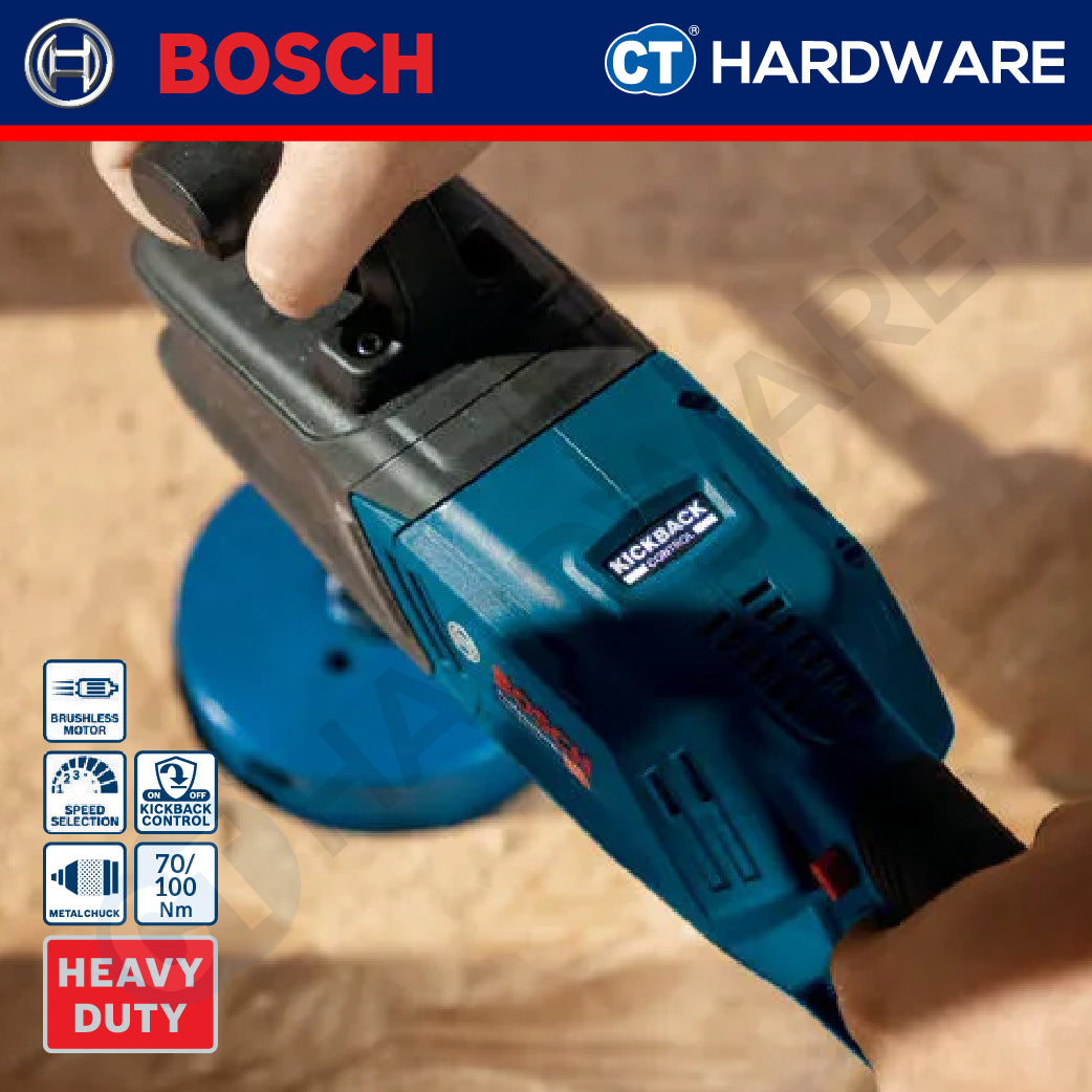 Bosch GRD 18V-127 SOLO Cordless Brushless Angle Drill 18V | 127MM | 06019N5000 Without Battery & Charger | GRD18V127SOLO
