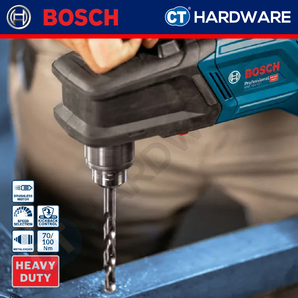 Bosch GRD 18V-127 SOLO Cordless Brushless Angle Drill 18V | 127MM | 06019N5000 Without Battery & Charger | GRD18V127SOLO