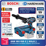 Bosch GSB 18V-150 C SOLO BITURBO Cordless Drill Driver 18V 13MM [GSB18V150CSOLO]