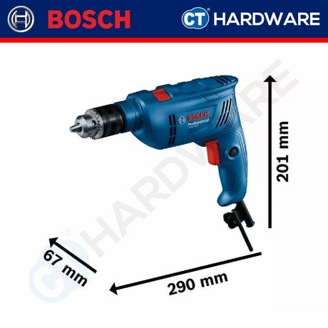 Bosch GSB 600 FBK Professional Impact Drill 600W 13mm Fisherman Box Kit c/w Accessories [06011A03L2 | GSB600FBK]