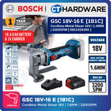 Bosch PRO GSC 18V-16 E Cordless Metal Shear 18V 0601926300 (Body Only | 1-Battery | 2-Battery)