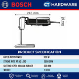 Bosch PRO GSG 300 Foam Rubber Cutter 350W Without Blade [0601575103]