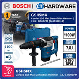 Bosch PRO GSH5MX SDS Max Demolition Hammer 1100W 7.8J 06113389L1