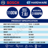 Bosch PRO GSH5MX SDS Max Demolition Hammer 1100W 7.8J 06113389L1