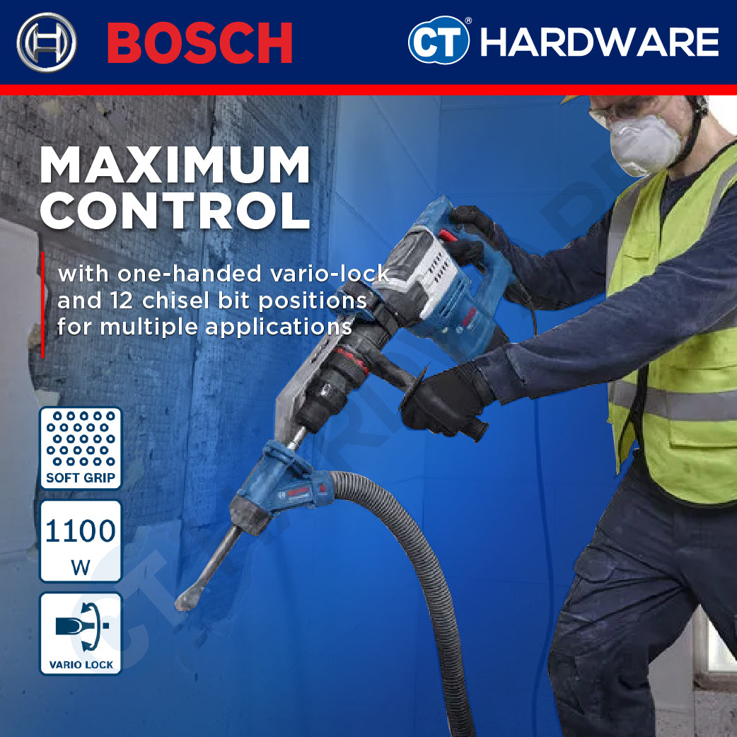 Bosch PRO GSH5MX SDS Max Demolition Hammer 1100W 7.8J 06113389L1