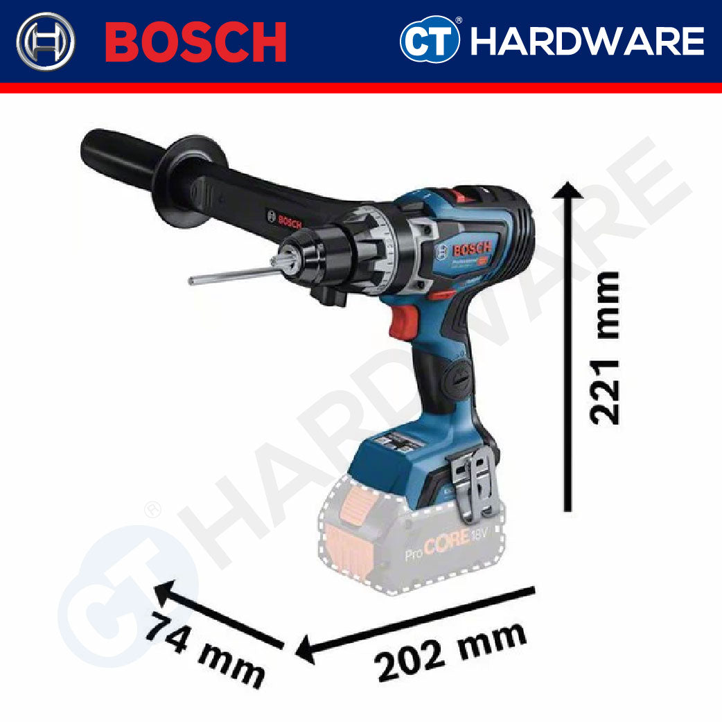 Bosch GSR 18V-150 C SOLO BITURBO Cordless Drill Driver 18V 13MM [GSR18V150CSOLO]