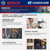 Bosch GSR18V65 Cordless BL Screw Driver 18V | 13 MM | 65/31NM Come with 2x 2.0Ah 18V Battery & Charger