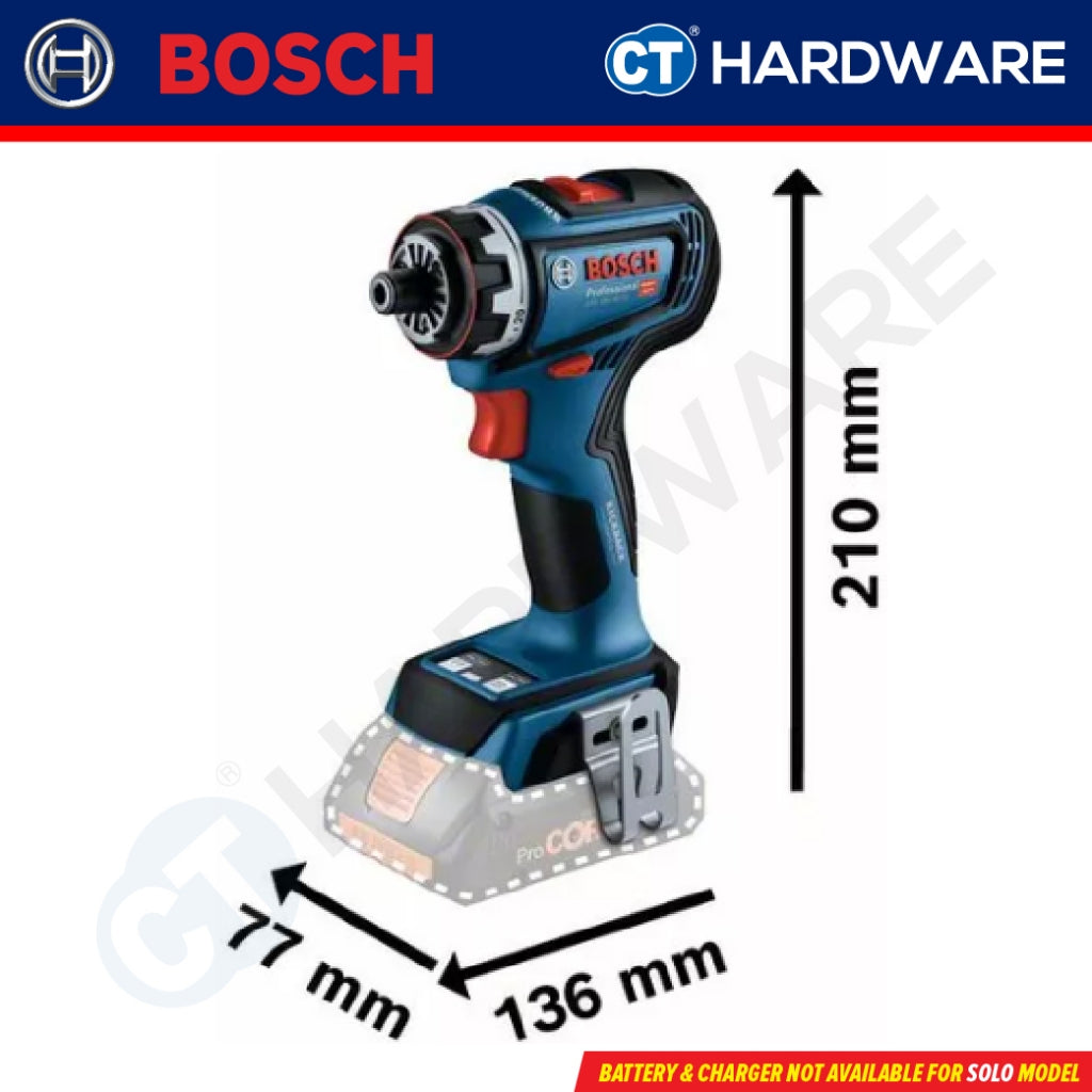 BOSCH GSR 18V-90 FC SOLO Brushless Drill Driver 18V 13MM [GSR18V90FCSOLO]