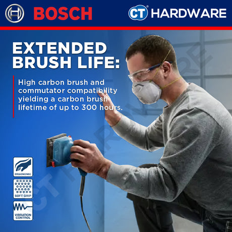 Bosch PRO GSS 140 GEN2 Palm Sander 220W 14,000 RPM 28,000 OPM [06012A80L1]
