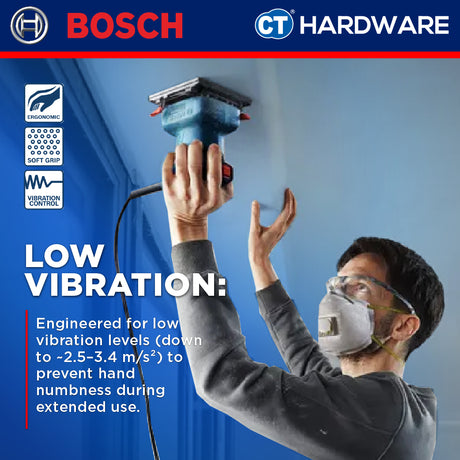 Bosch PRO GSS 140 GEN2 Palm Sander 220W 14,000 RPM 28,000 OPM [06012A80L1]