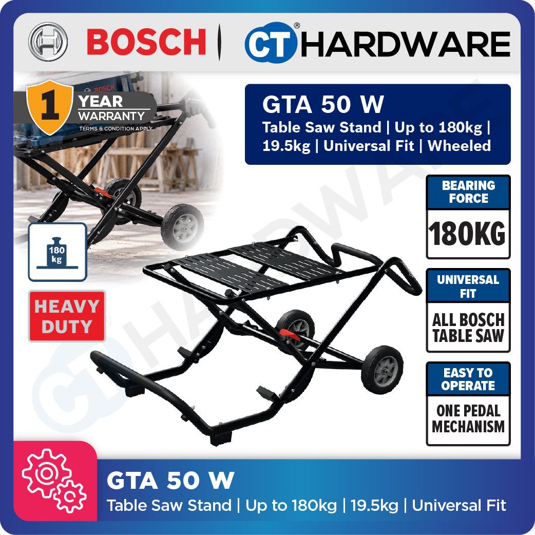 Bosch PRO GTA 50 W Table Saw Stand 180kg [0601B57000]