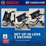 Bosch PRO GTA 50 W Table Saw Stand 180kg [0601B57000]