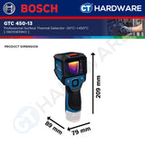 Bosch GTC 450-13 Surface Thermal Detector -20°C~+450°C GTC45013 Thermal Camera