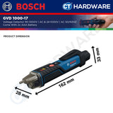 Bosch GVD 1000-17 Voltage Detector 90-1000V AC & 24-1000V AC | Come With 2x AAA Battery | GVD1000-17