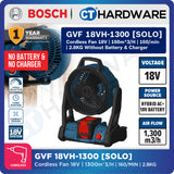 Bosch PRO GVF 18VH-1300 Hybrid Jobsite Fan 18V 1300m³/h Solo [06019U1080]