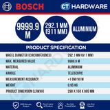 Bosch PRO GWM29-11 Measuring Wheel 292.1mm 9999.9m [06010740F0]