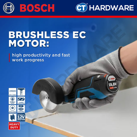 Bosch PRO GWS 12V-76 Cordless Angle Grinder 12V 76mm Solo [06019F2000]