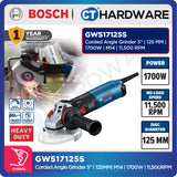 Bosch GWS17125S Corded Angle Grinder 5" | 125MM | 1200W | M14 | 11,500 RPM