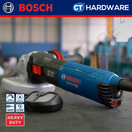 Bosch GWS17125S Corded Angle Grinder 5" | 125MM | 1200W | M14 | 11,500 RPM