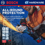 Bosch PRO GWS18V-11PS Cordless Angle Grinder 18V 06019N43K2 (Body Only | 1-Battery | 2-Battery)