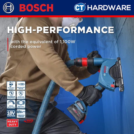 Bosch PRO GWS18V-11PS Cordless Angle Grinder 18V 06019N43K2 (Body Only | 1-Battery | 2-Battery)