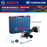 Bosch GWS18V15SSOLO  Cordless Brushless Angle Grinder 18V | 4" | 100MM | M10 With out Battery & Charger [ SOLO UNIT ]