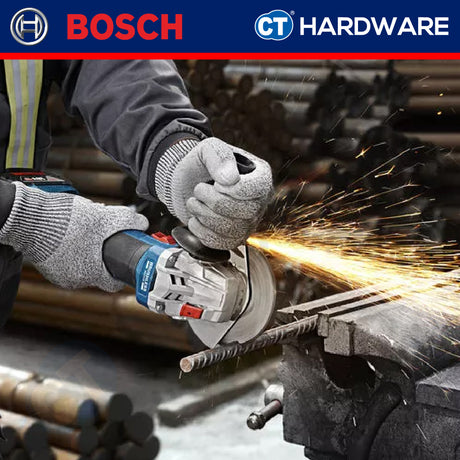 Bosch GWS 18V-8 LI 4AH Cordless Angle Grinder 18V Come With 2x4.0Ah Battery & 1x Charger [GWS18V8LI4AH]