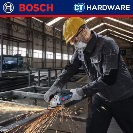 Bosch GWS 18V-8 LI 4AH Cordless Angle Grinder 18V Come With 2x4.0Ah Battery & 1x Charger [GWS18V8LI4AH]