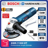 Bosch GWS 7-100 ET Professional Angle Grinder 720W 4" 100mm [06013960L0 | GWS7100ET]