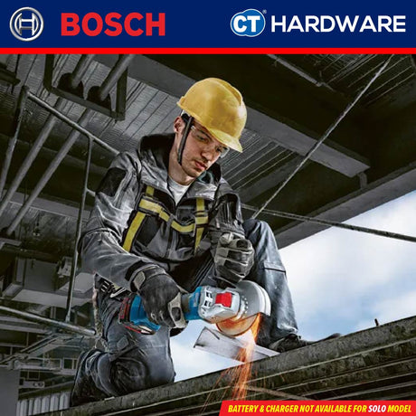 Bosch GWX 180-LI Brushless Angle Grinder 18V 5" (X-LOCK) 06019H91K0 [Set Pack with 3.0Ah Battery]