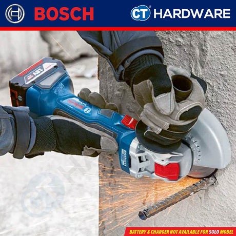 Bosch GWX 180-LI Brushless Angle Grinder 18V 5" (X-LOCK) 06019H91K0 [Set Pack with 3.0Ah Battery]