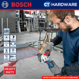 Bosch GWX 18V-10 C SOLO Cordless Angle Grinder 18V 5" with X-LOCK [GWX18V10CSOLO]