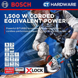 Bosch GWX 18V-15 SC SOLO Cordless  Brushless Angle Grinder 18V 5"+LBOXX [GWX18V15SCSOLO]