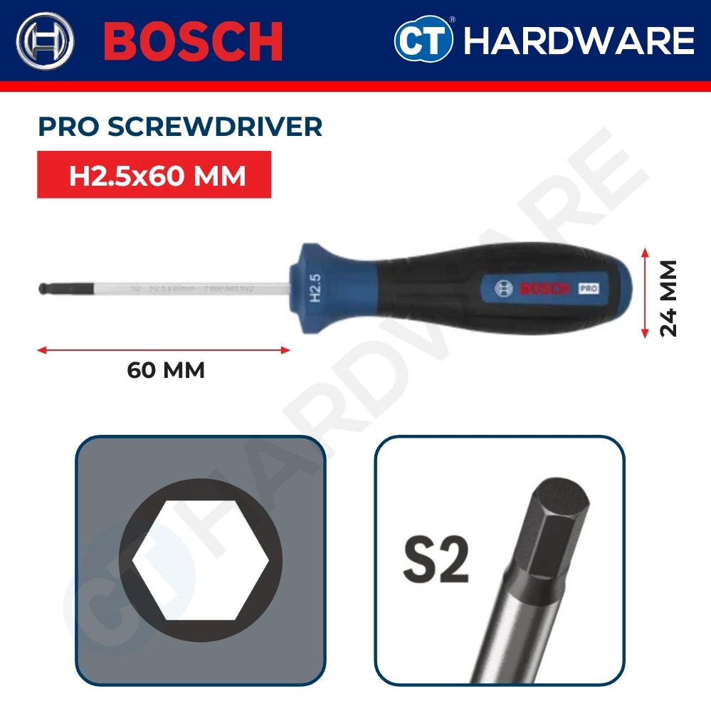 Bosch PRO Screwdriver Hexagon
