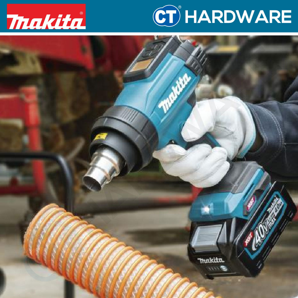MAKITA HG001GZ02 CORDLESS HEAT GUN 40V UP TO 600°C WITHOUT BATTERY & CHARGER