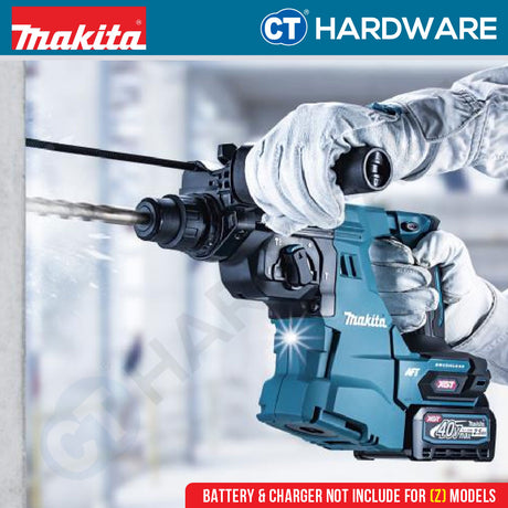 Makita HR011GZ | HR011GM202 XGT 40Vmax Cordless Combination Hammer 28mm 3.3J (Body Only | 2-Battery)
