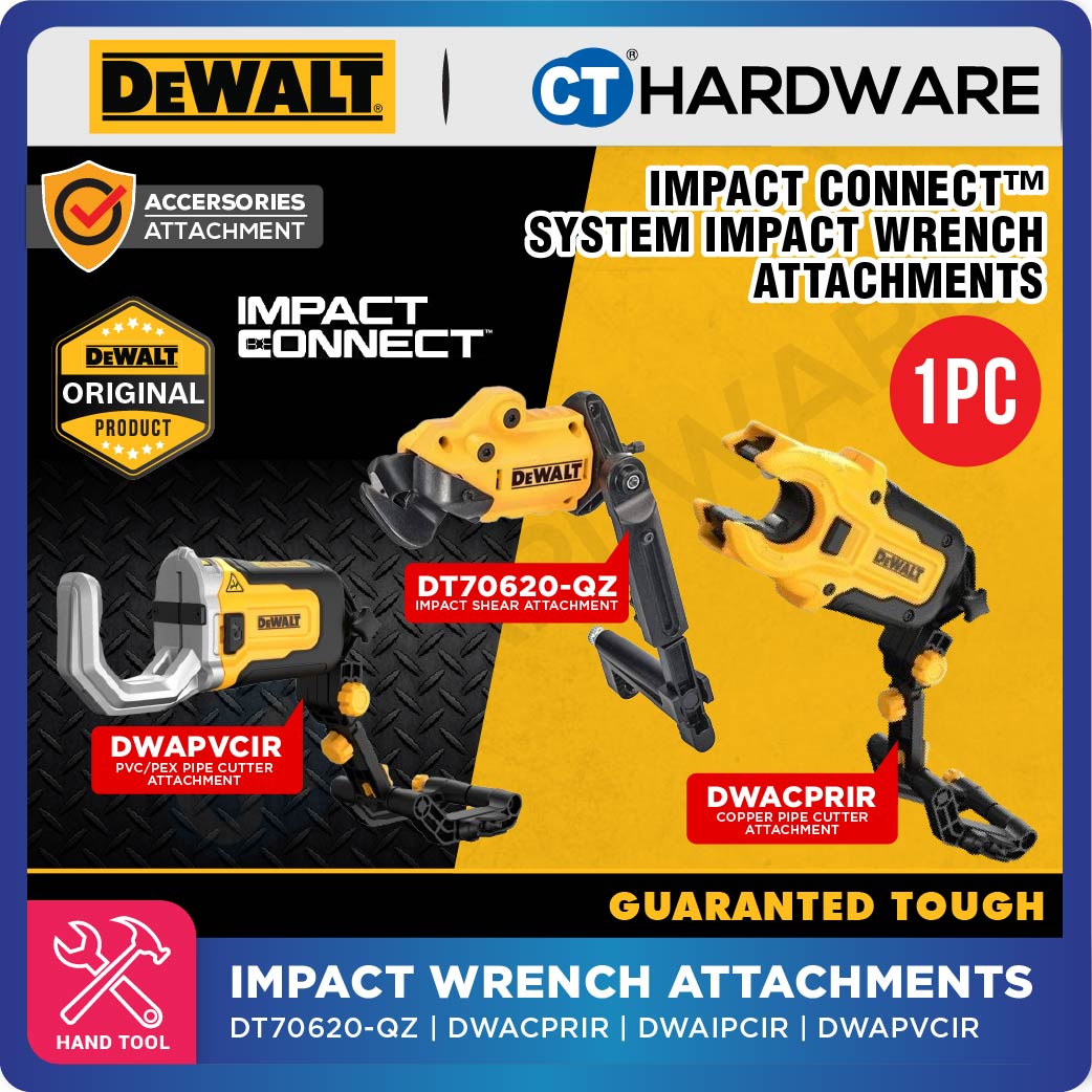 DEWALT DT70620 | DWACPRIR | DWAPVCIR IMPACT CONNECT IMPACT WRENCH ATTACHMENTS - 1PC