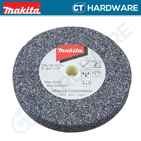 MAKITA 741016-3 Grinding Wheel for Bench Grinder 125x19x12.7mm #36P